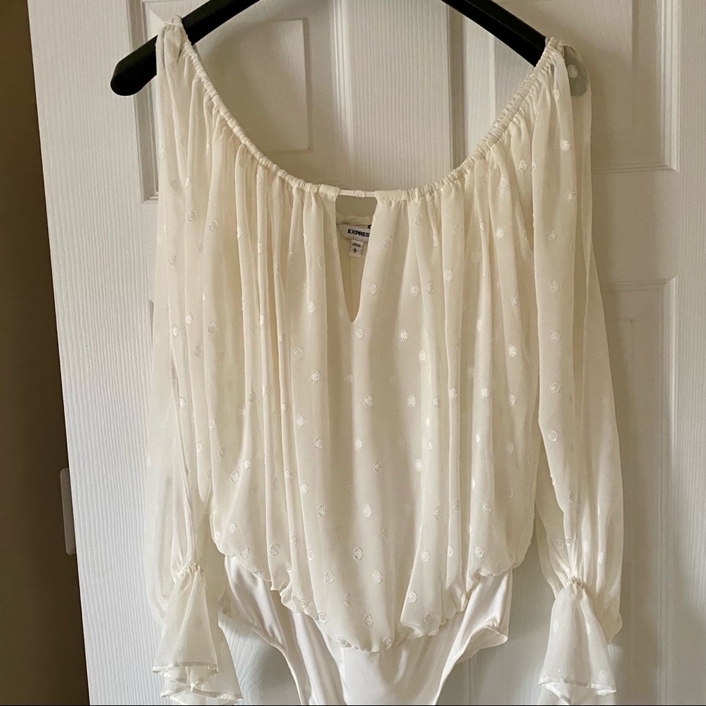 off the shoulder body suit